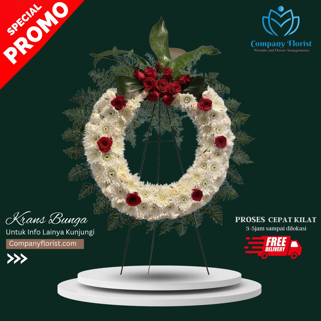 Pure Comfort Floral Ring – Company Florist